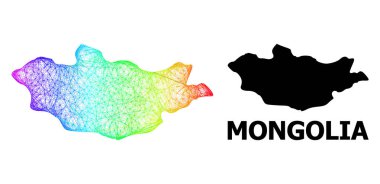 Spektrum Gradyanlı Moğolistan Doğrusal Haritası