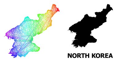 Tayf Gradyanı ile Kuzey Kore 'nin Doğrusal Haritası