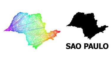 Spektral Gradyan ile Sao Paulo Durumu Ağ Haritası