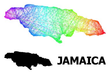 Spektral Gradyan ile Jamaika 'nın Ağ Haritası