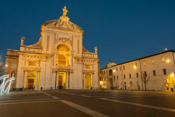 Asís Umbría Perugia Basílica Croce Latina Santa Maria Degli Angeli — Foto de Stock