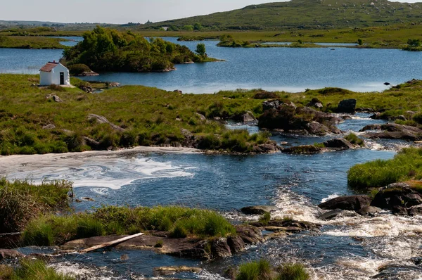 Ирланда Parco Nazionale Connemara Area Naturale Protetta Dell Irlanda Occidentale — стоковое фото