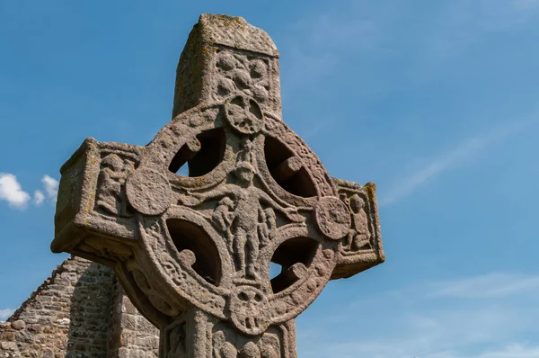 Rovine Monastiche Clonmacnoise Uno Los Principales Centros Religiosos Culturales Europa —  Fotos de Stock