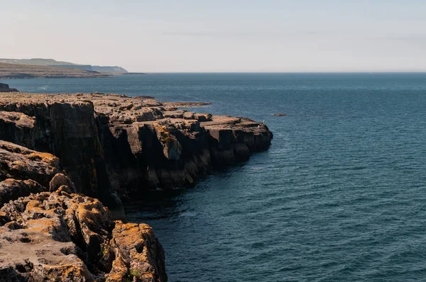 Irlanda Parco Nazionale Del Burren Boireann Scogliere — Foto Stock