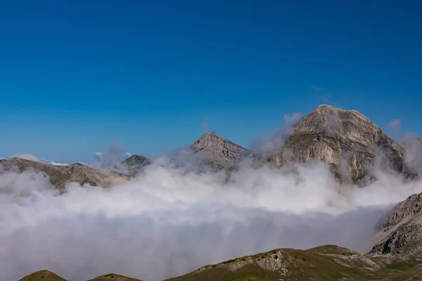 Abruzzo Gran Sasso Italia Massiccio Montuoso Alto Dell Appennino Continentale — Stockfoto