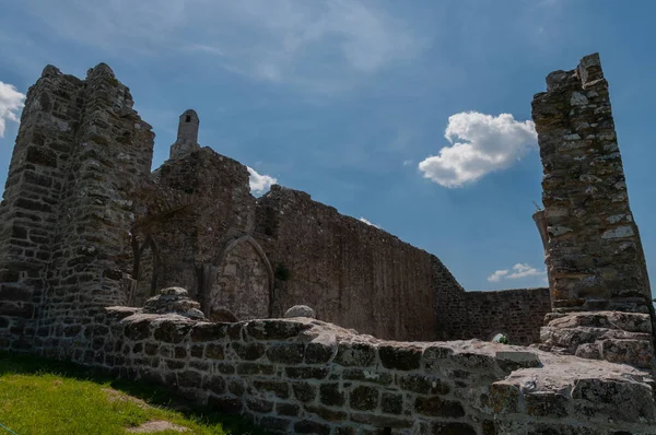 Rovine Manastırı di Clonmacnoise. Uno dei Principali centri religiosi e culturali in Europa, fondato sul fiume Shannon nel 545 dopo Cristo.