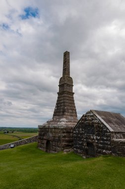 İrlanda, The Rock of Cashel, Ayrıca St Patrick's Rock veya Cashel of the Kings olarak da bilinir, Tipperary, İrlanda Cumhuriyeti Cashel kasabasına yakın pitoresk bir kale.