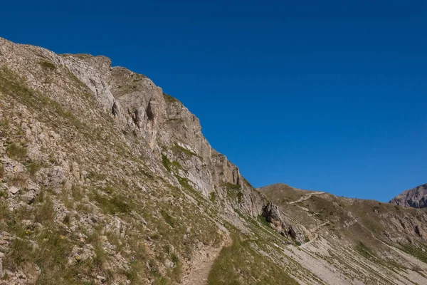 Gran Sasso Itália Maciço Montanhoso Mais Alto Dos Apeninos Continentais — Fotografia de Stock