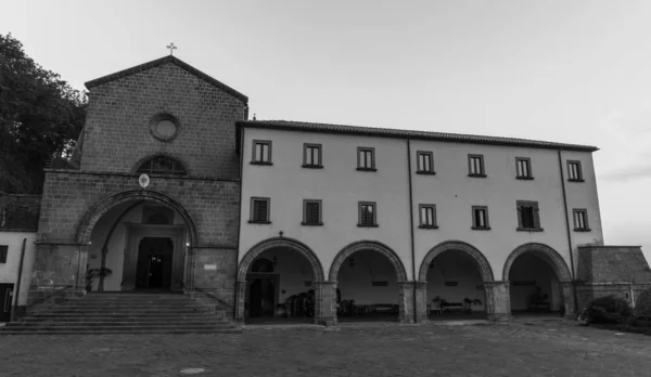 Roccamonfina Kampania Sanktuarium Madonna Dei Lattani Znajduje Się Monte Dei — Zdjęcie stockowe