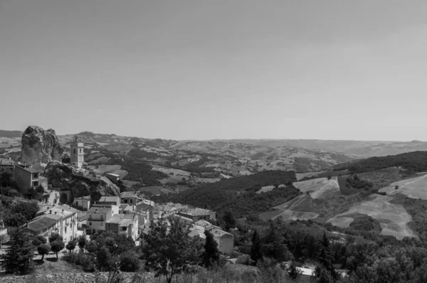 Pietracupa Campobasso Molise Panorama Nome Deriva Pedra Uma Vez Que — Fotografia de Stock