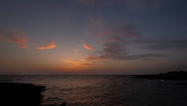 Mar Adriático Ostuni Puglia Nascer Sol Estância Balnear Renomada Localizada — Fotografia de Stock