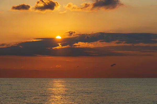 Mare Adriatico Ostuni Puglia All Alba Rinomata Località Balneare Situata — Foto Stock