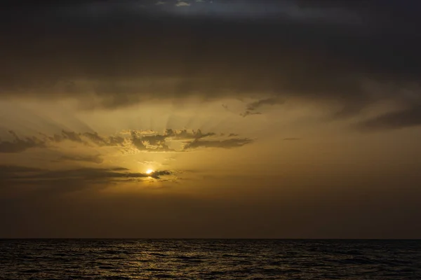 Adria Ostuni Apulien Sonnenaufgang Renommierter Badeort Herzen Des Salento Dieser — Stockfoto