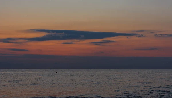 Mar Adriático Ostuni Puglia Nascer Sol Estância Balnear Renomada Localizada — Fotografia de Stock