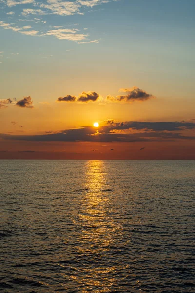 Adria Ostuni Apulien Sonnenaufgang Renommierter Badeort Herzen Des Salento Dieser — Stockfoto