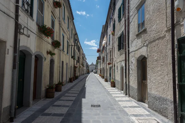 Capracotta Isernia Molise Het Een Italiaanse Stad Met 871 Inwoners — Stockfoto