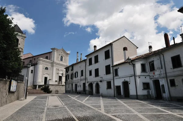 Capraktiotta Isernia Molise Jedná Italské Město 871 Obyvateli Provincii Isernia — Stock fotografie