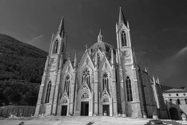 Castelpetroso Isernia Molise Heiligtum Der Madonna Addolorata Das Heiligtum Das — Stockfoto