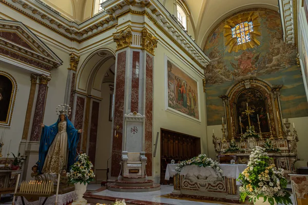 Isernia Molise Die Kathedrale Des Heiligen Petrus Des Apostels Ist — Stockfoto