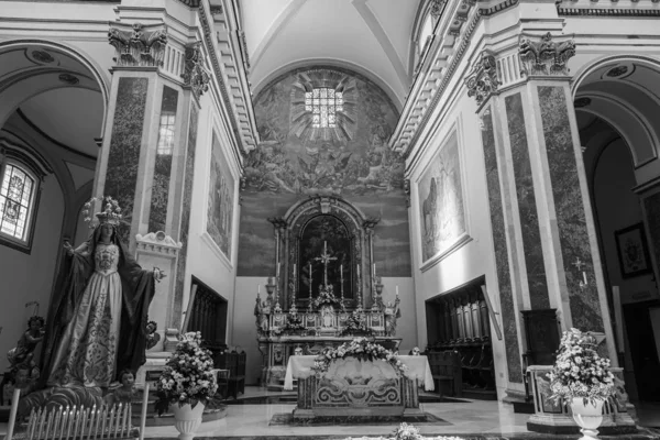 Isernia Molise Die Kathedrale Des Heiligen Petrus Des Apostels Ist — Stockfoto