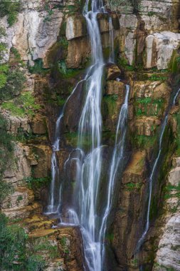 Borrello, Chieti, Abruzzo. Bölgesel Doğal Rezerv ve WWF OASIS Cascate del Verde. 2001 yılında kurulan ve yaklaşık 287 hektarlık bir alanı kapsayan koruma altındaki doğal bir alan..