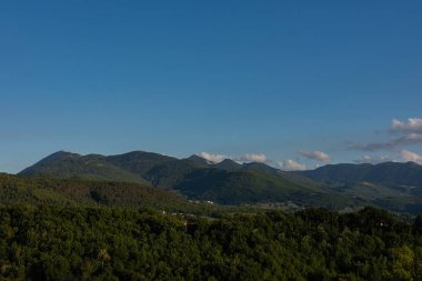Molise, İtalya. Muhteşem yaz panoraması.