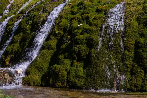 Parque Fluvial Santa Maria Del Molise Isernia Estanque Una Verdadera —  Fotos de Stock