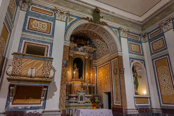 Teano Campania Santa Maria Celestina Kilisesi Yüzyıla Dayanan Güzel Küçük — Stok fotoğraf