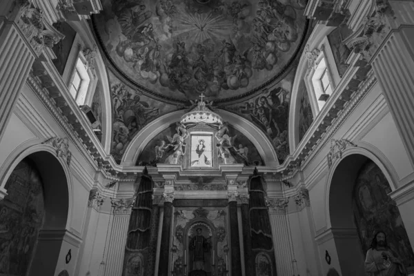 Colli Volturno Isernia Molise Iglesia Leonardo Wiew — Foto de Stock