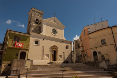 Fornelli, Isernia, Molise. San Pietro Martire Kilisesi. Görünüm. 