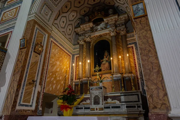 Teano Campania Iglesia Santa María Celestina Bonita Pequeña Iglesia Del — Foto de Stock