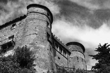 Carpinone, Molise, Isernia. Ortaçağ Şatosu.