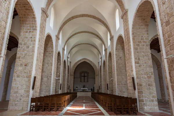 Rocchetta Volturno Isernia Molise Benedictine Abbey Från Vincenzo Volturno Historiska — Stockfoto