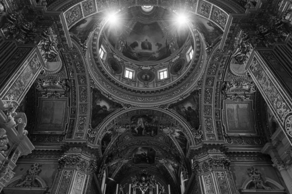 Abadía Montecassino Monasterio Benedictino Situado Cumbre Montecassino Lacio — Foto de Stock