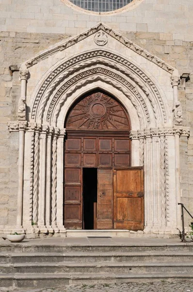 Agnone Isernia Molise Igreja Emidio Igreja Sant Emidio Agnone Esplêndido — Fotografia de Stock