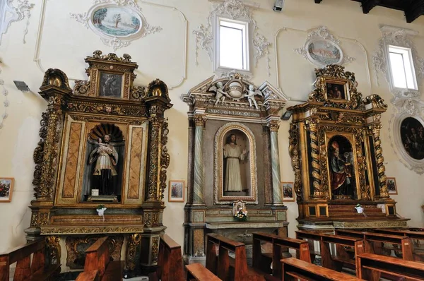 Agnone Isernia Molise Church Emidio Church Sant Emidio Agnone Splendid — Stock Photo, Image