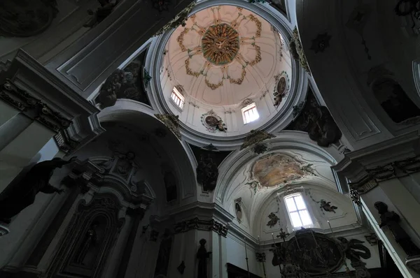 Agnone Isernia Molise San Francesco Templom Nemzeti Emlékműnek Számít Századból — Stock Fotó