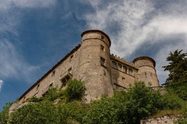Carpinone, Molise, Isernia. Ortaçağ Şatosu. 