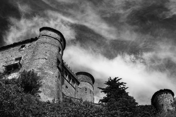Carpinone Molise Isernia Die Mittelalterliche Burg — Stockfoto