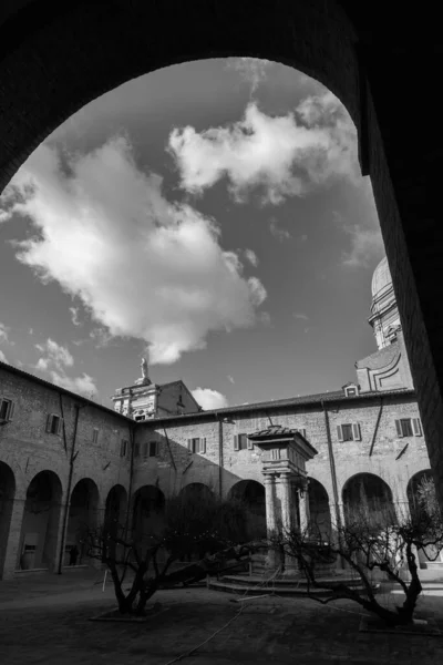 Assisi Umbria Perugia Latin Cross Basilica Santa Maria Degli Angeli — Stock Photo, Image