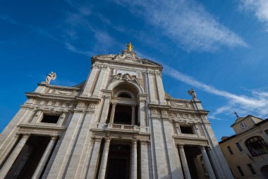 Assisi, Umbria, Perugia, Latin Haç Santa Maria degli Angeli Bazilikası
