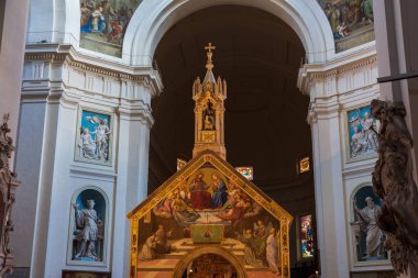 Assisi, Umbria, Perugia, Latin Haç Santa Maria degli Angeli Bazilikası