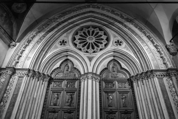 Assisi Umbrië Perugia Basiliek Van San Francesco Bovenkerk Uitzicht — Stockfoto