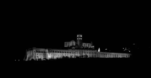 Assise Ombrie Pérouse Basilique San Francesco Église Supérieure Vue — Photo