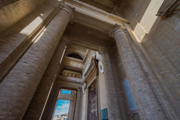 Asís Umbría Perugia Cruz Latina Basílica Santa Maria Degli Angeli — Foto de Stock