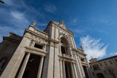 Assisi, Umbria, Perugia, Latin Haç Santa Maria degli Angeli Bazilikası