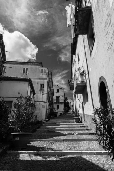 Carpinone Carpinone Una Ciudad Italiana 075 Habitantes Provincia Isernia Molise —  Fotos de Stock