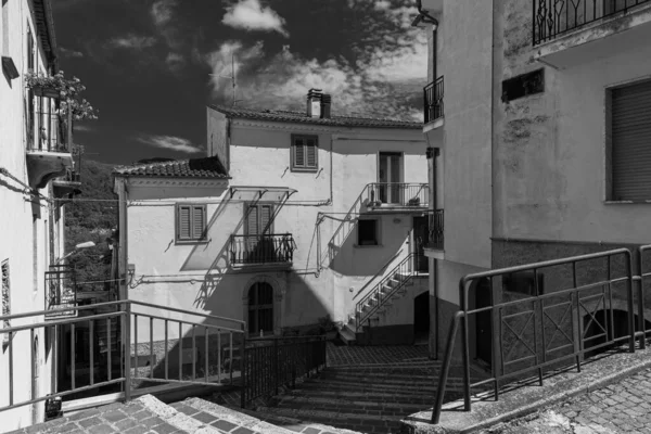 Carpinone Carpinone Italské Město 1075 Obyvateli Provincii Isernia Molise Název — Stock fotografie