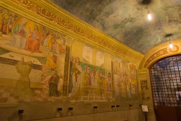 Assis Umbria Perugia Cruz Latina Basílica Santa Maria Degli Angeli — Fotografia de Stock