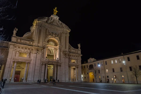 Asís Umbría Perugia Cruz Latina Basílica Santa Maria Degli Angeli — Foto de Stock